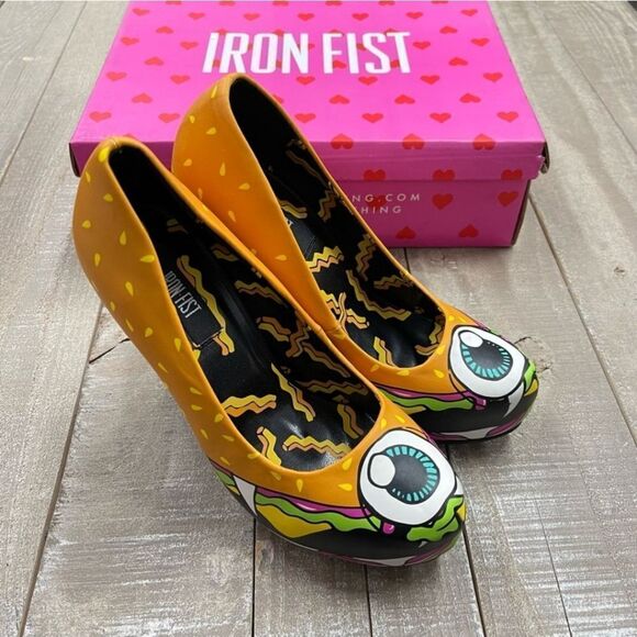 Iron Fist Cycloburger platform heels Dolls Kill - Picture 2 of 6